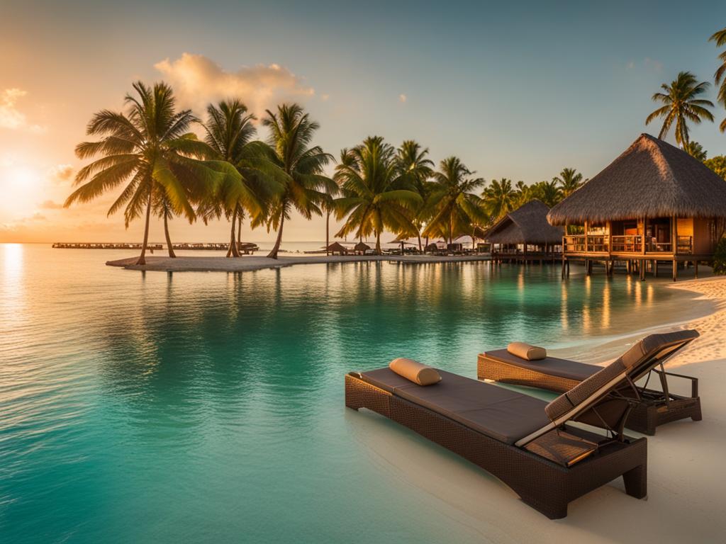 Barefoot luxury in the Maldives